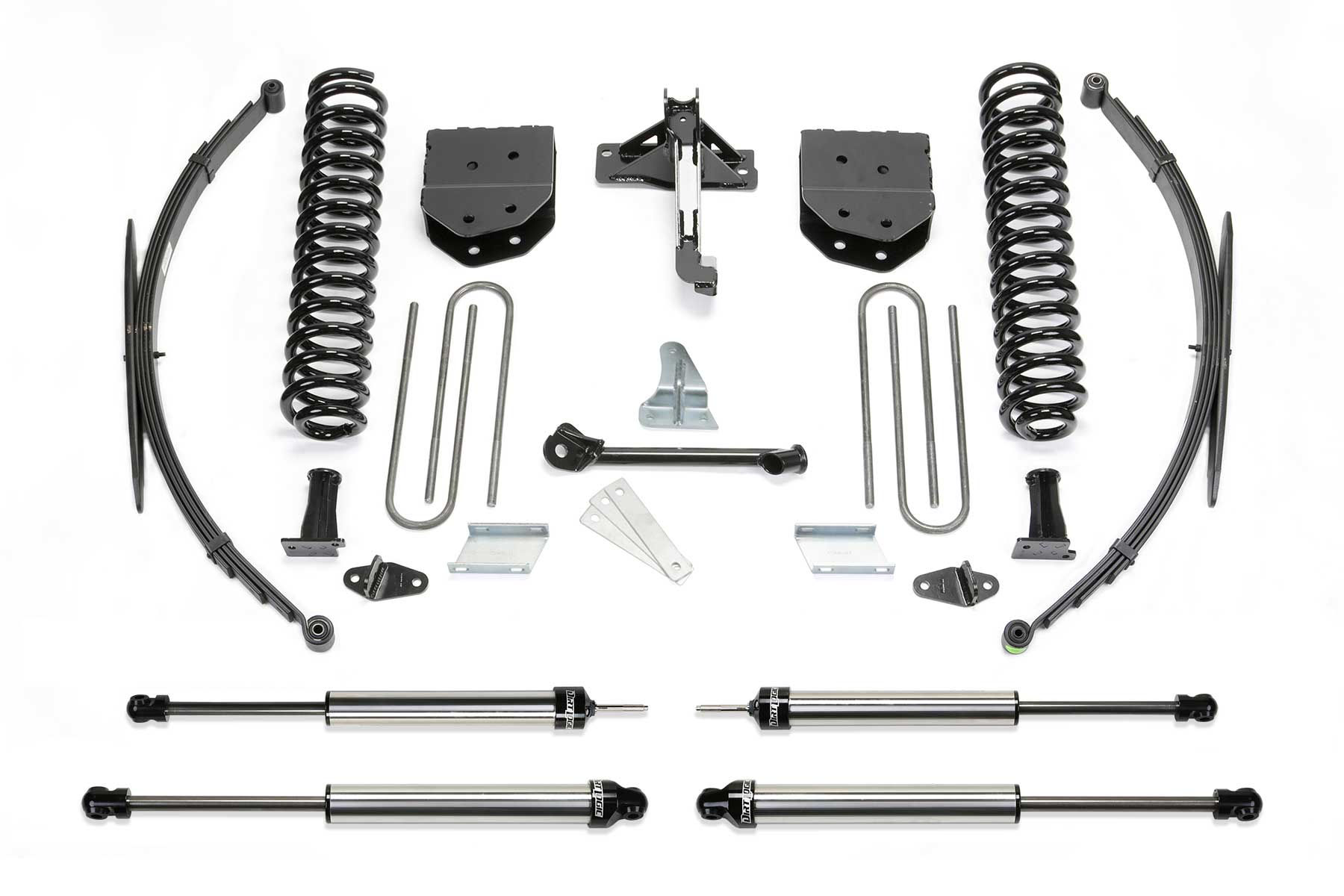 8" BASIC SYS W/DLSS SHKS & RR LEAF SPRNGS 2008-16 FORD F250/350 4WD. by Fabtech