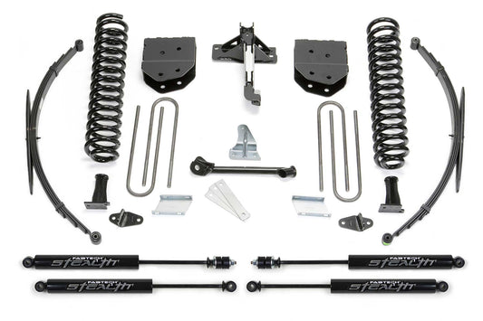 8" BASIC SYS W/STEALTH & RR LF SPRNGS 2008-16 FORD F250/350 4WD. by Fabtech