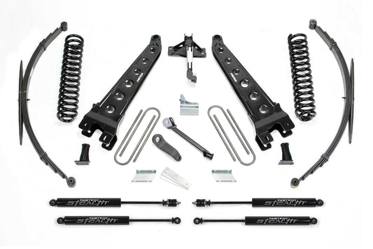 8" RAD ARM SYS W/COILS & RR LF SPRNGS & STEALTH 2008-16 FORD F250/350 4WD. by Fabtech