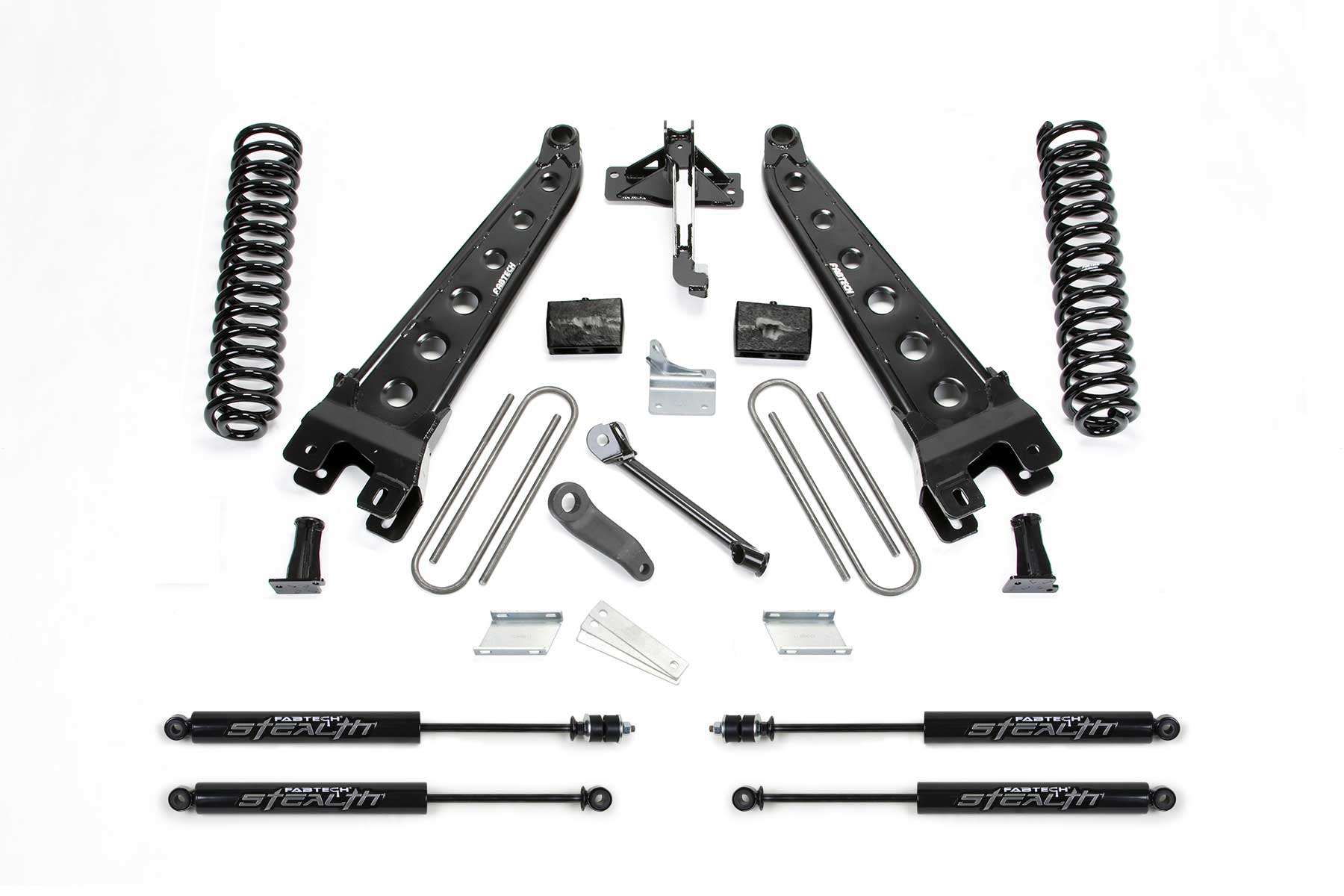 6" RAD ARM SYS W/COILS & STEALTH 2008-16 FORD F350/450 4WD 8 LUG. by Fabtech