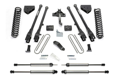 6" 4LINK SYS W/COILS & DLSS SHKS 2008-16 FORD F350/450 4WD 8 LUG. by Fabtech