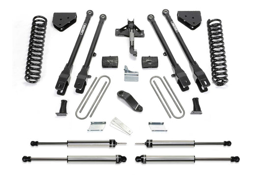 6" 4LINK SYS W/COILS & DLSS SHKS 2008-16 FORD F350/450 4WD 8 LUG. by Fabtech