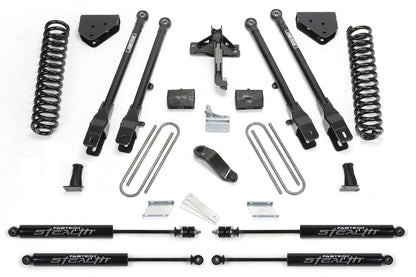 6" 4LINK SYS W/COILS & STEALTH 2008-16 FORD F350/450 4WD 8 LUG. by Fabtech
