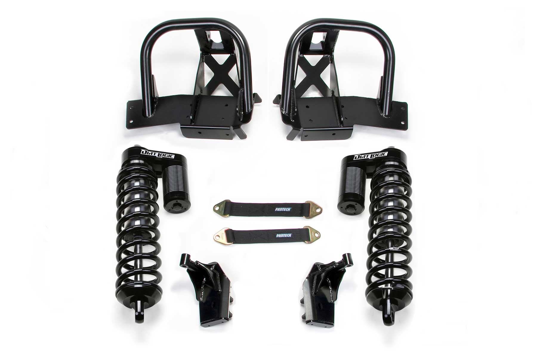 6" C/O CONV SYS DLSS 4.0 C/O& HOOPS ONLY 2011-16 FORD F250/350/450/550 4WD. by Fabtech