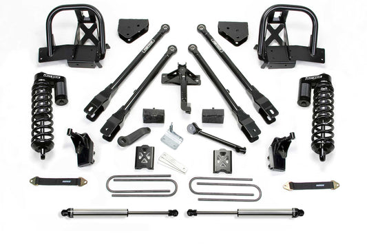 6" 4LINK SYS W/DLSS 4.0 C/O& RR DLSS 2011-16 FORD F250 4WD. by Fabtech