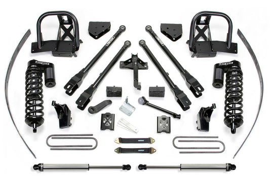 8" 4LINK SYS W/DLSS 4.0 C/O& RR DLSS 2011-16 FORD F250 4WD W/FACTORY OVERLOAD. by Fabtech