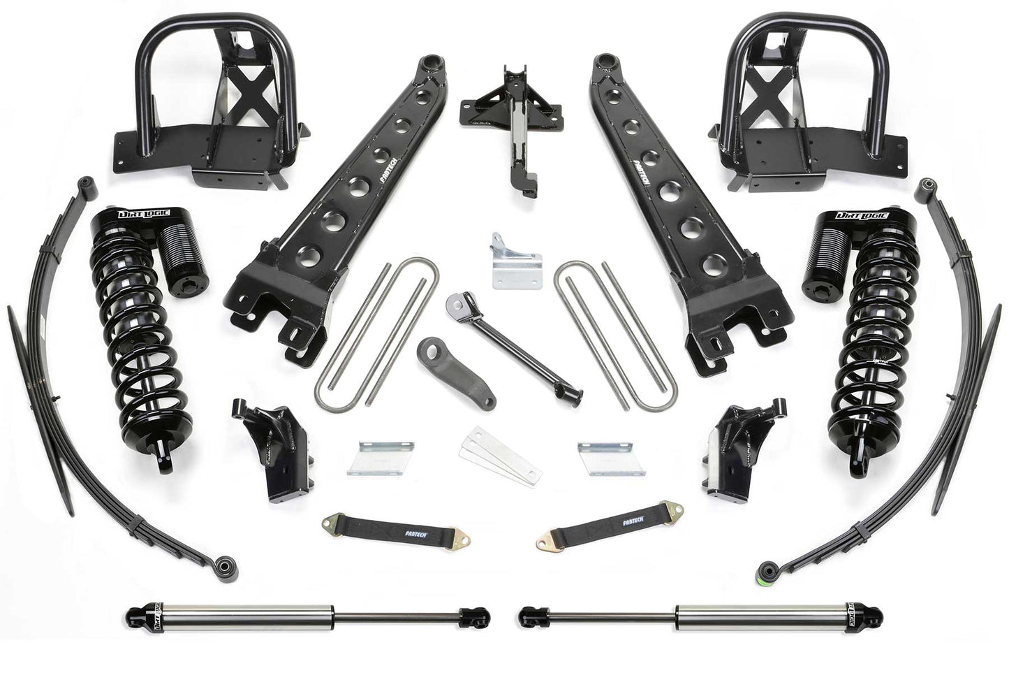 8" RAD ARM SYS W/DLSS 4.0 C/O& RR LF SPRNGS & RR DLSS 2011-16 FORD F250/350 4WD. by Fabtech