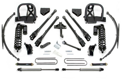 8" 4LINK SYS W/DLSS 4.0 C/O& RR LF SPRNGS & RR DLSS 2011-16 FORD F250/350 4WD. by Fabtech