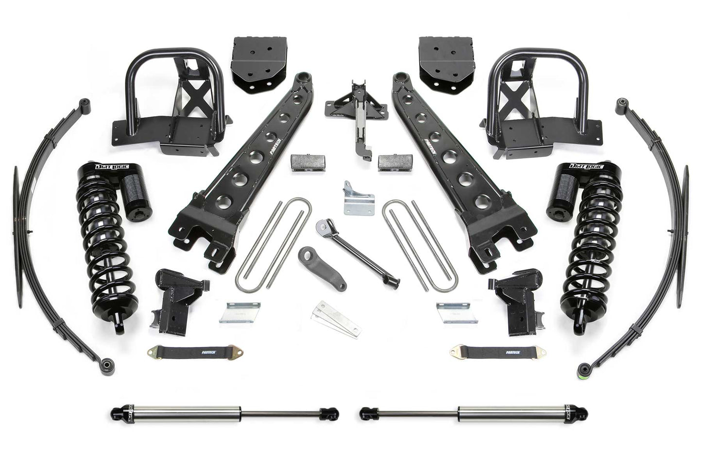 10" RAD ARM SYS W/DLSS 4.0 C/O & RR DLSS 2011-16 FORD F250 4WD. by Fabtech