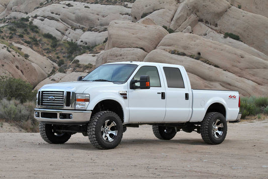 4" BUDGET SYS W/PERF SHKS 2008-16 FORD F250/350/450 4WD 8 LUG. by Fabtech