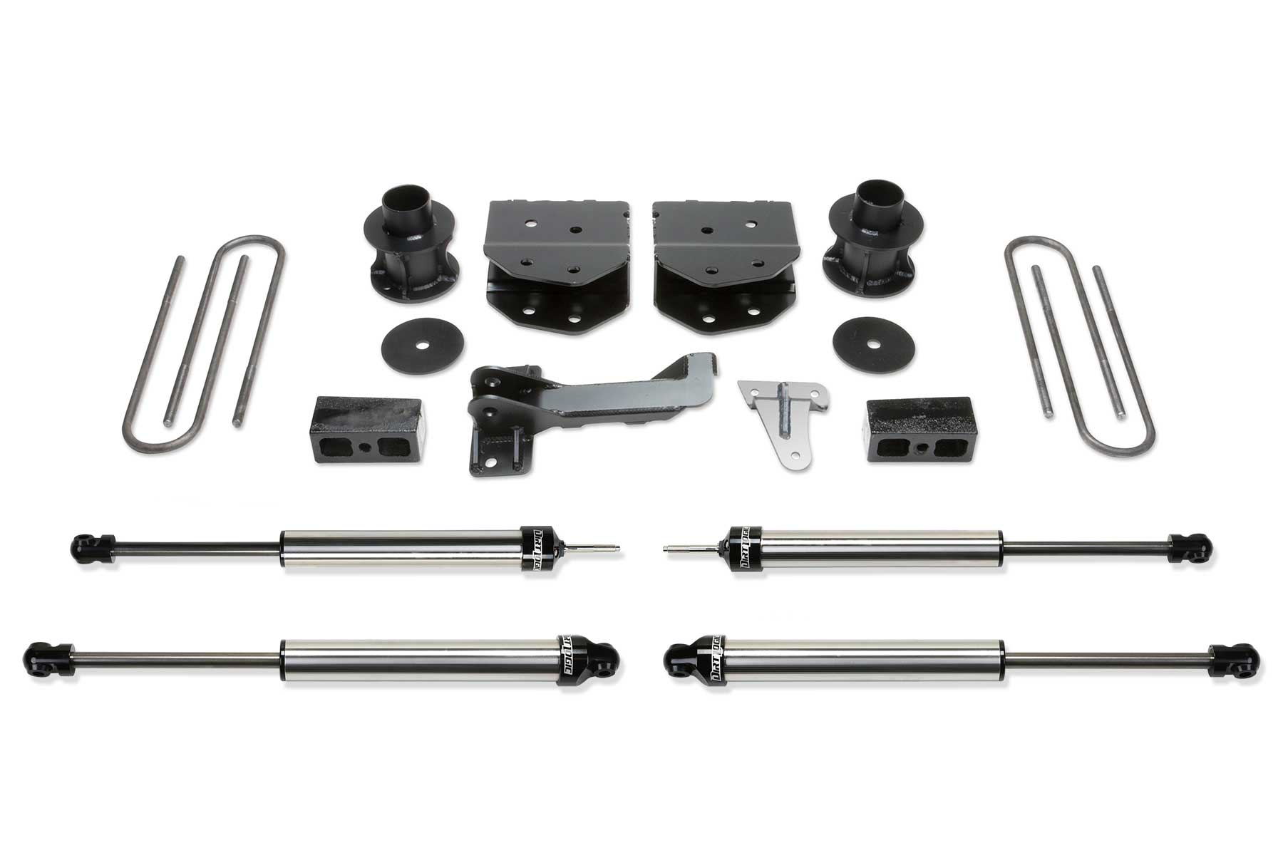 4" BUDGET SYS W/DLSS SHKS 2008-16 FORD F250/350/450 4WD 8 LUG. by Fabtech