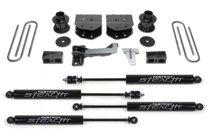 4" BUDGET SYS W/STEALTH 2005-07 FORD F250/350 4WD. by Fabtech
