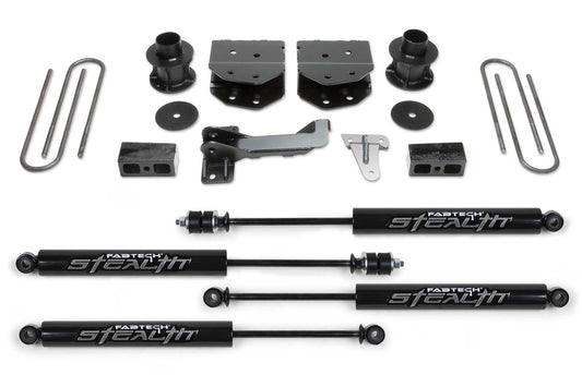 4" BUDGET SYS W/STEALTH 2005-07 FORD F250/350 4WD. by Fabtech