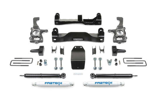 4" BASIC SYS W/ PERF SHKS 09-13 FORD F150 4WD. by Fabtech