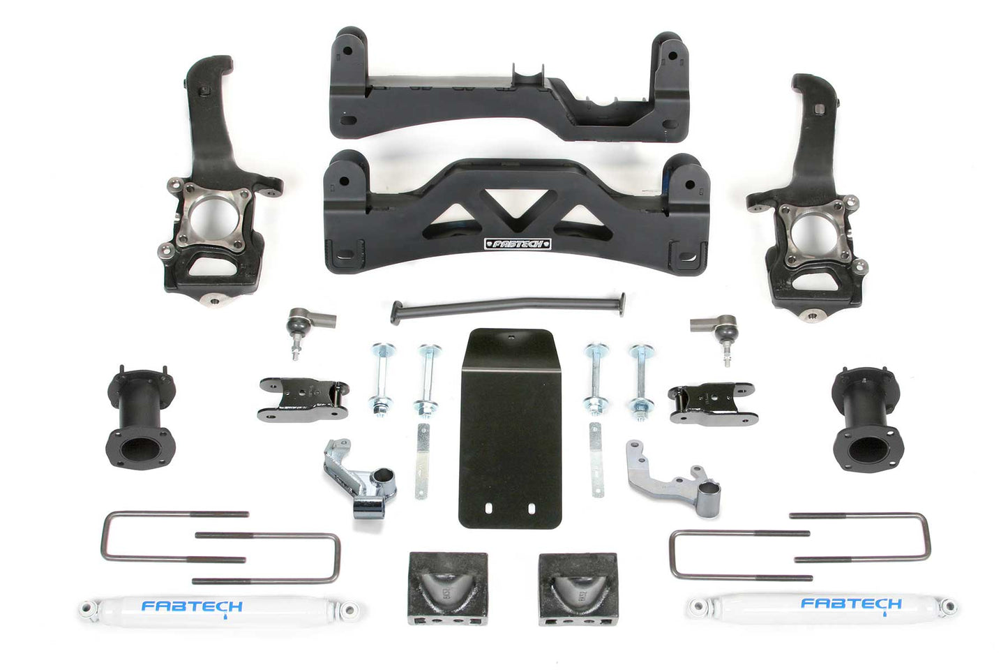 6" BASIC SYS GEN II W/PERF SHKS 2009-13 FORD F150 4WD. by Fabtech