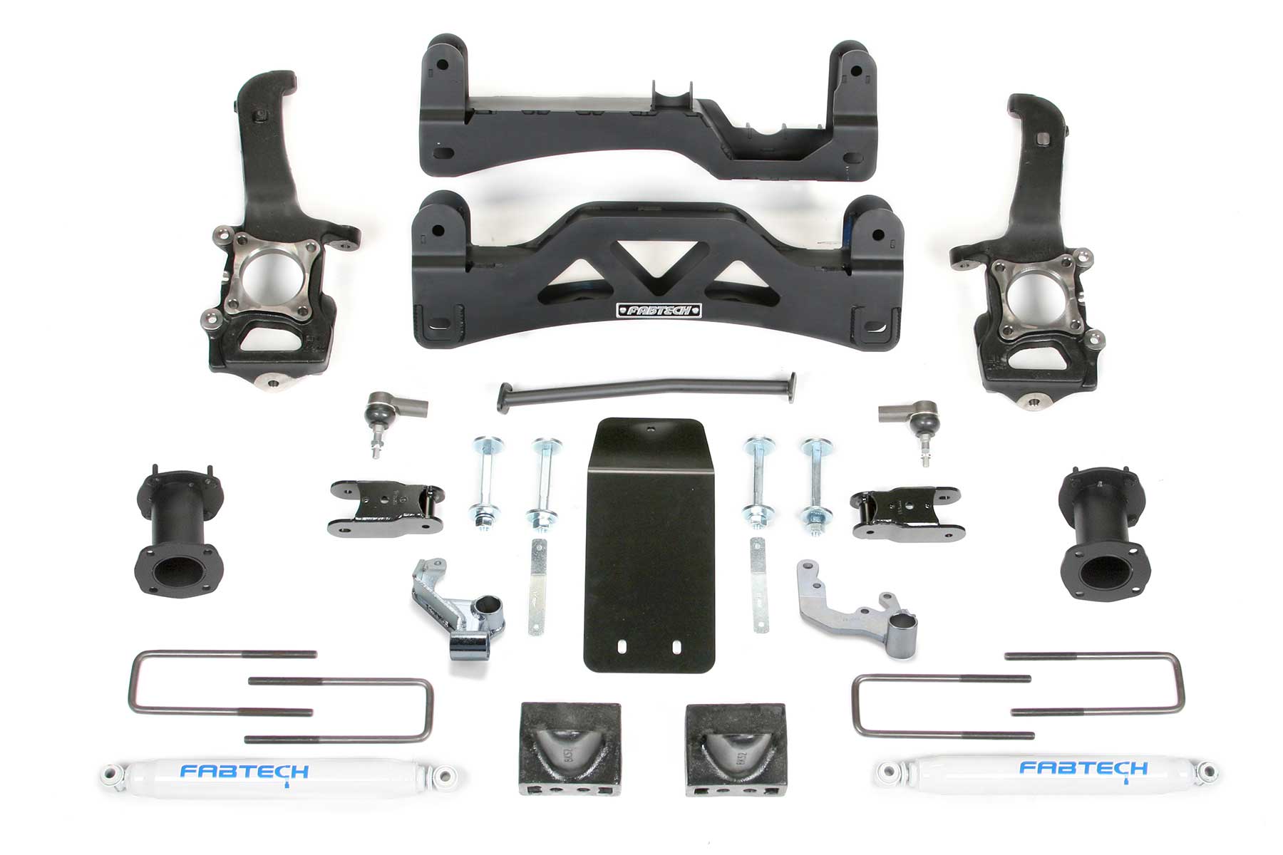 6" BASIC SYS GEN II W/PERF SHKS 2009-13 FORD F150 4WD. by Fabtech