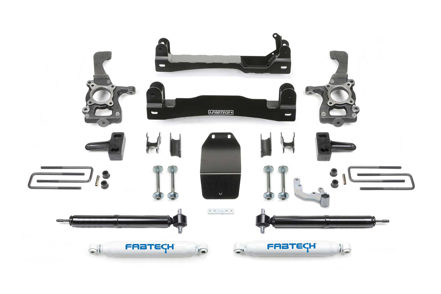 4" BASIC SYS W/ RR PERF SHKS 2015-20 FORD F150 4WD. by Fabtech