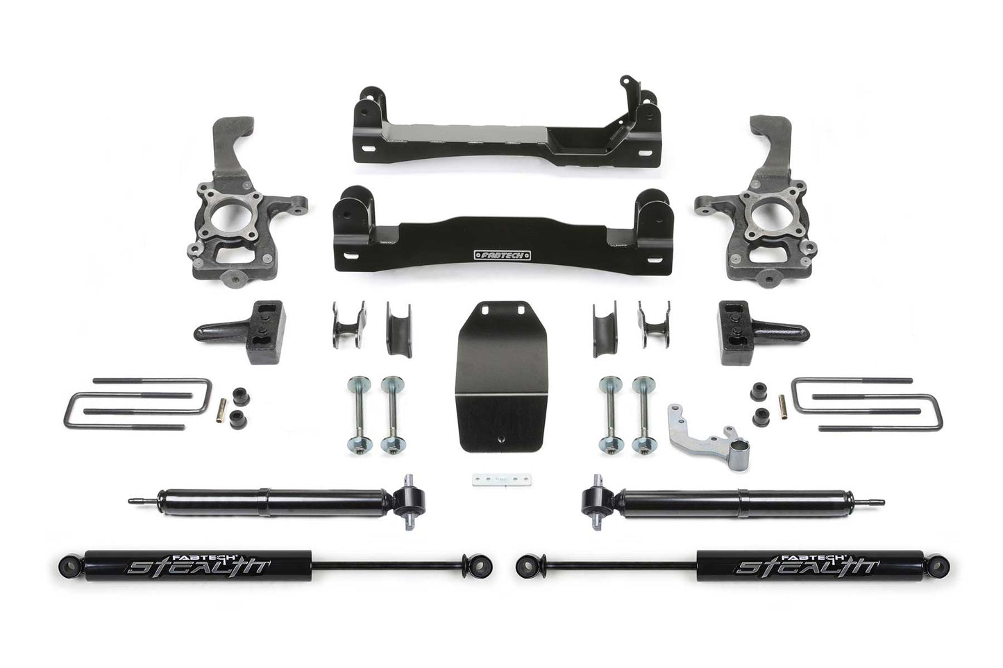 4" BASIC SYS W/ RR STEALTH 2015-20 FORD F150 4WD. by Fabtech