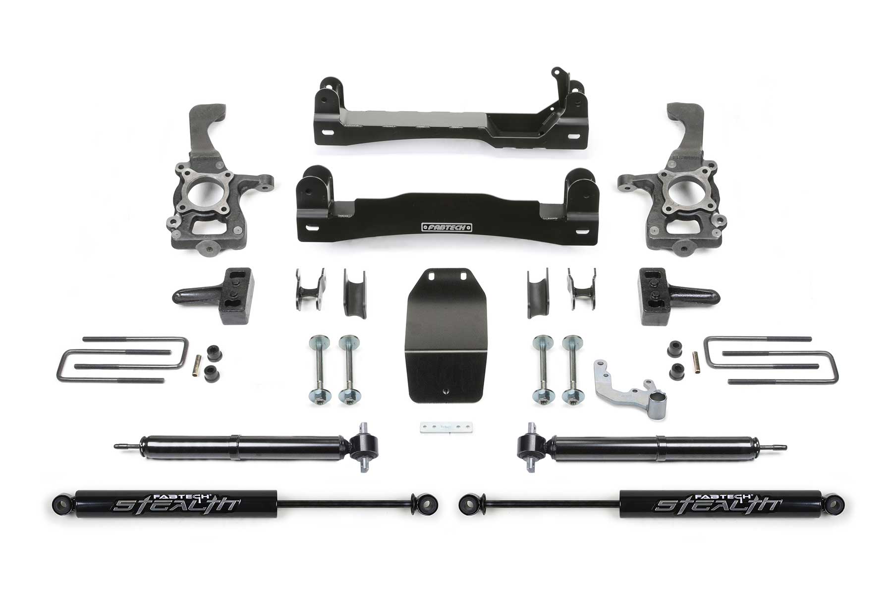 4" BASIC SYS W/ RR STEALTH 2015-20 FORD F150 4WD. by Fabtech