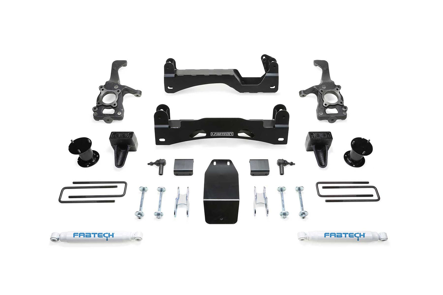 6" BASIC SYS W/PERF SHKS 2015-20 FORD F150 4WD. by Fabtech