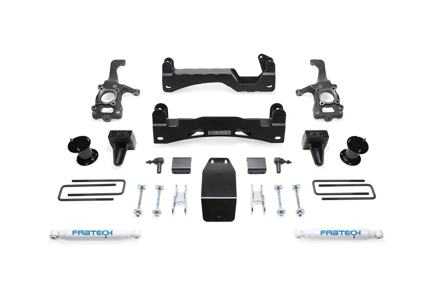 6" BASIC SYS W/PERF SHKS 2015-20 FORD F150 4WD. by Fabtech