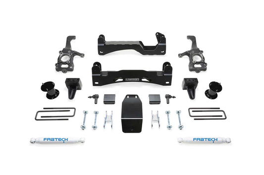 6" BASIC SYS W/PERF SHKS 2015-20 FORD F150 4WD. by Fabtech