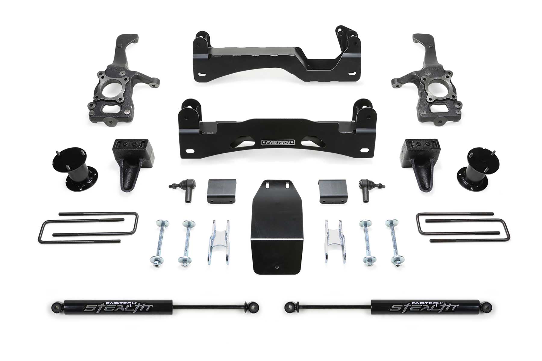6" BASIC SYS W/STEALTH 2015-20 FORD F150 4WD. by Fabtech