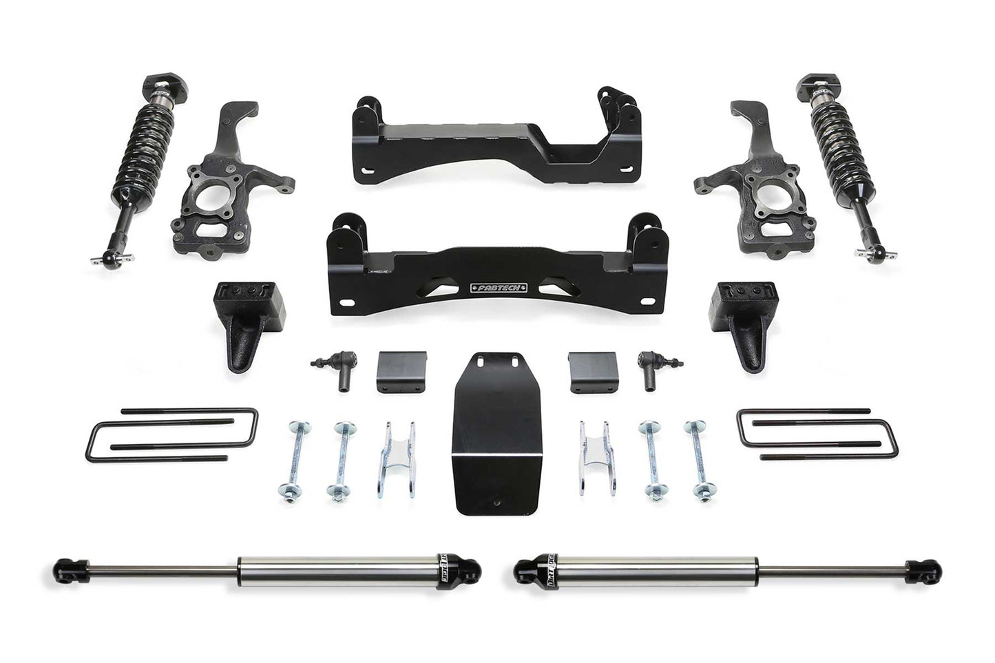 6" PERF SYS W/DLSS 2.5 C/O & RR DLSS 2015-20 FORD F150 4WD. by Fabtech