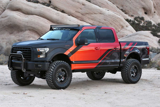 6" PERF SYS W/DLSS 2.5 C/O RESI & RR DLSS 2015-20 FORD F150 4WD. by Fabtech