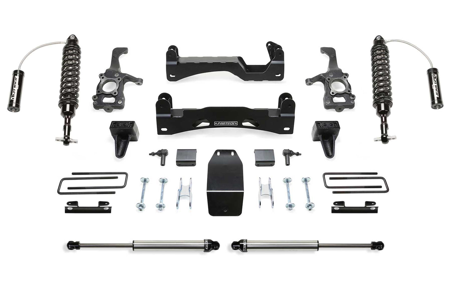 6" PERF SYS W/DLSS 2.5 C/O RESI & RR DLSS 2015-20 FORD F150 4WD. by Fabtech
