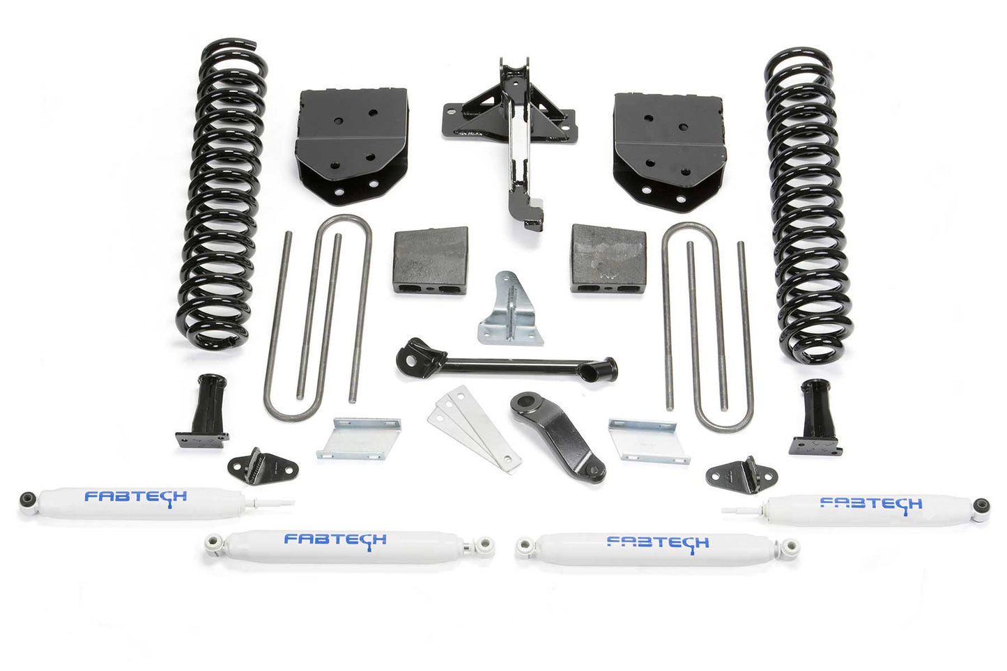 4" BASIC SYS W/PERF SHKS 2008-16 FORD F250/F350 4WD. by Fabtech