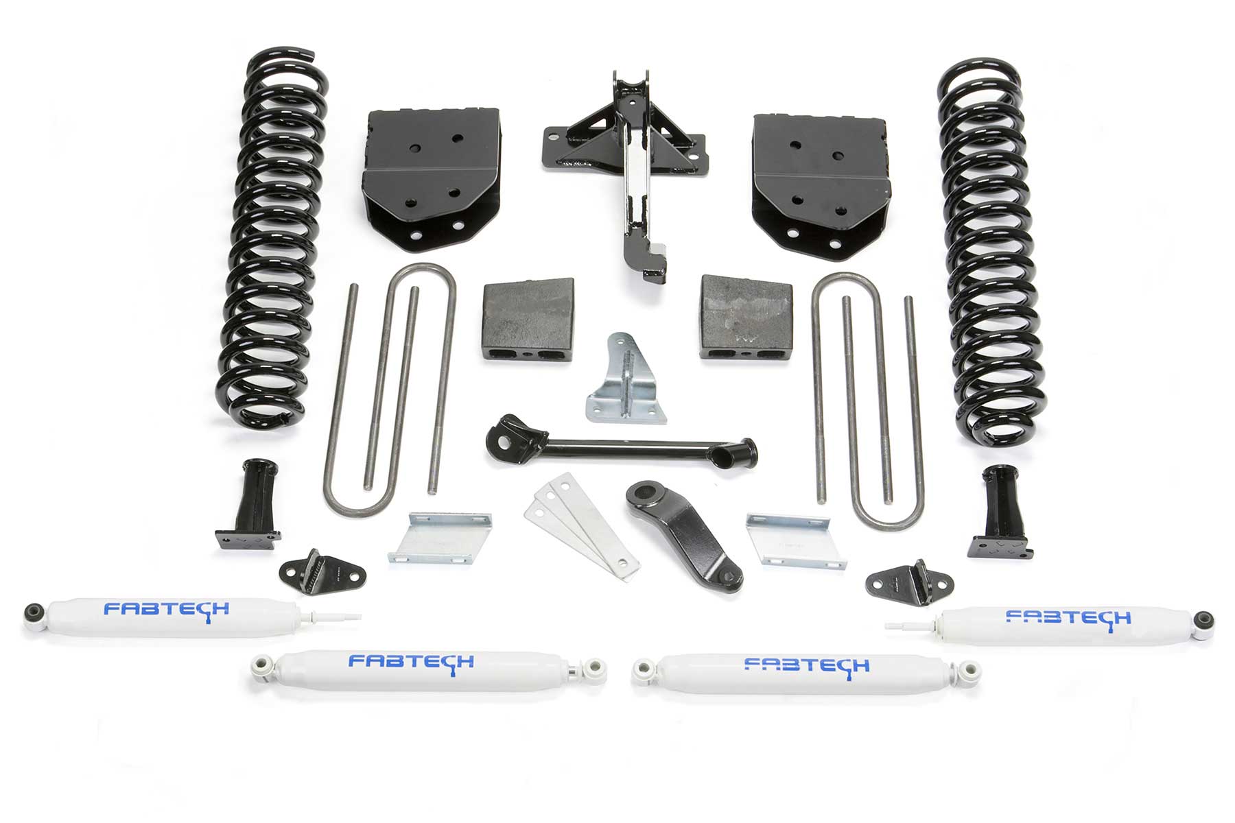 4" BASIC SYS W/PERF SHKS 2008-16 FORD F250/F350 4WD. by Fabtech