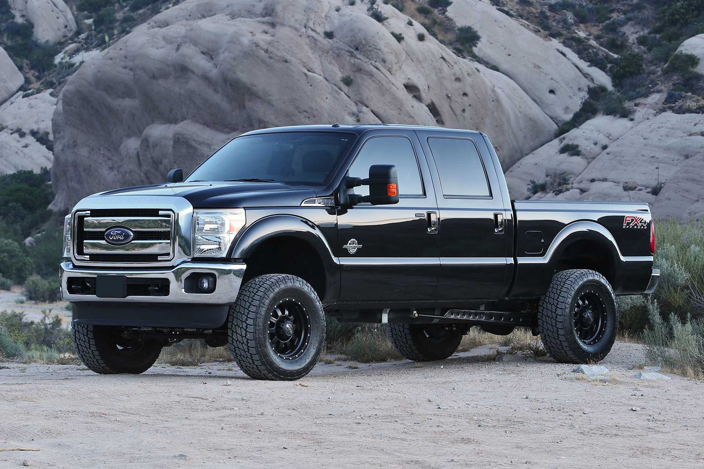 4" BASIC SYS W/STEALTH 2008-16 FORD F250/F350 4WD. by Fabtech
