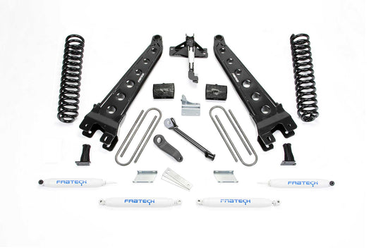 4" RAD ARM SYS W/COILS & PERF SHKS 2008-16 FORD F250/F350 4WD. by Fabtech
