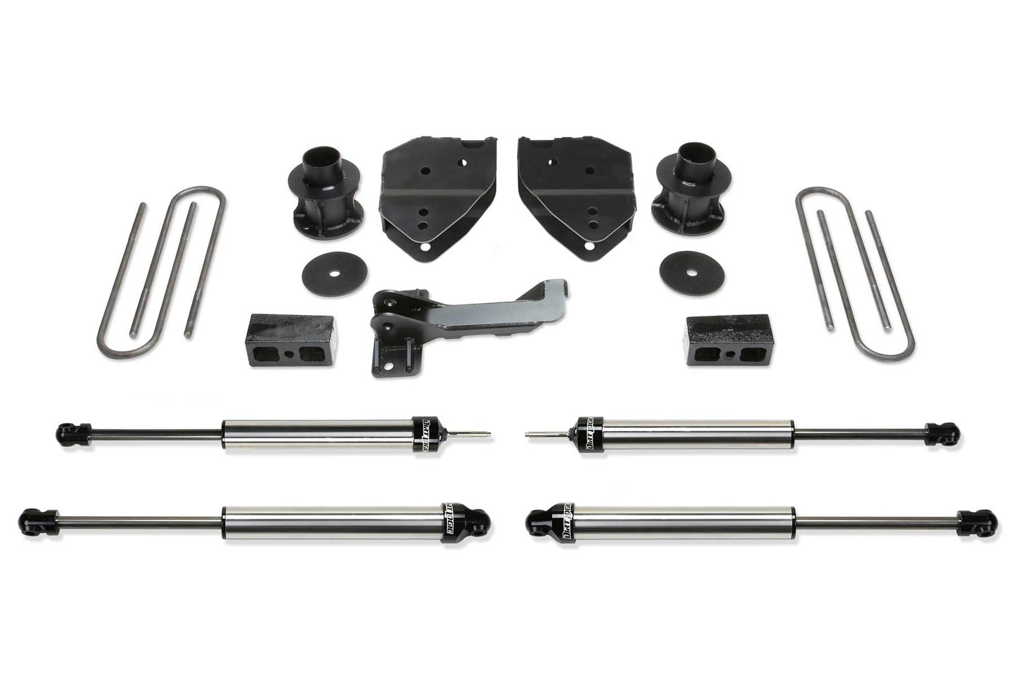 4" BUDGET SYS W/DLSS SHKS 17-21 FORD F250/F350 4WD. by Fabtech