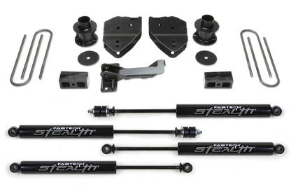 4" BUDGET SYS W/STEALTH 17-21 FORD F250/F350 4WD. by Fabtech