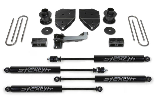 4" BUDGET SYS W/STEALTH 17-21 FORD F250/F350 4WD. by Fabtech