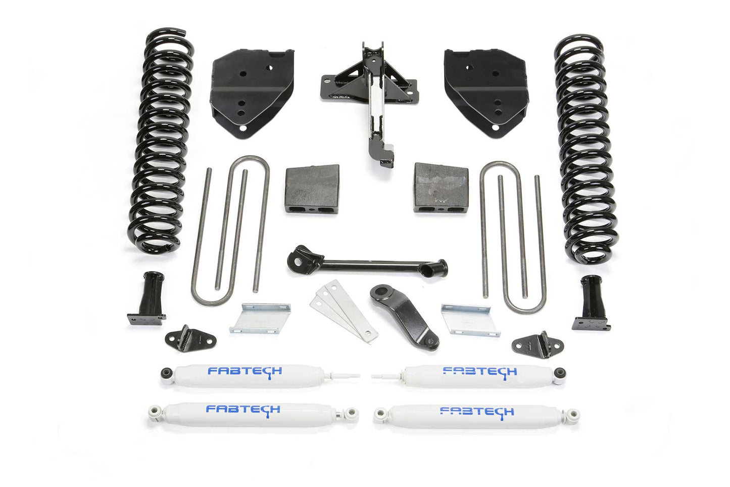 4" BASIC SYS W/PERF SHKS 17-21 FORD F250/F350 4WD DIESEL. by Fabtech