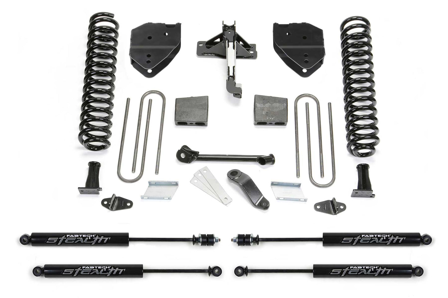 4" BASIC SYS W/STEALTH 17-21 FORD F250/F350 4WD DIESEL. by Fabtech