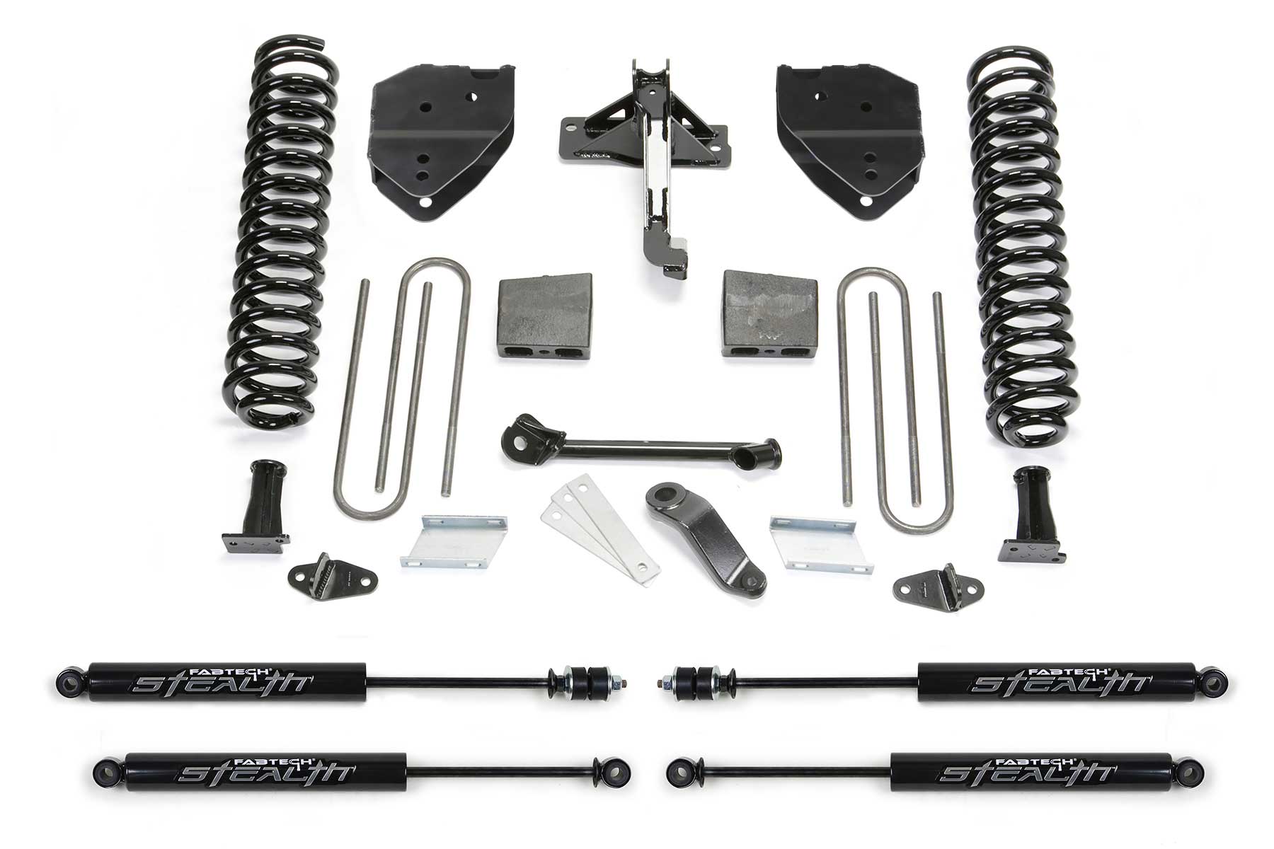 4" BASIC SYS W/STEALTH 17-21 FORD F250/F350 4WD DIESEL. by Fabtech