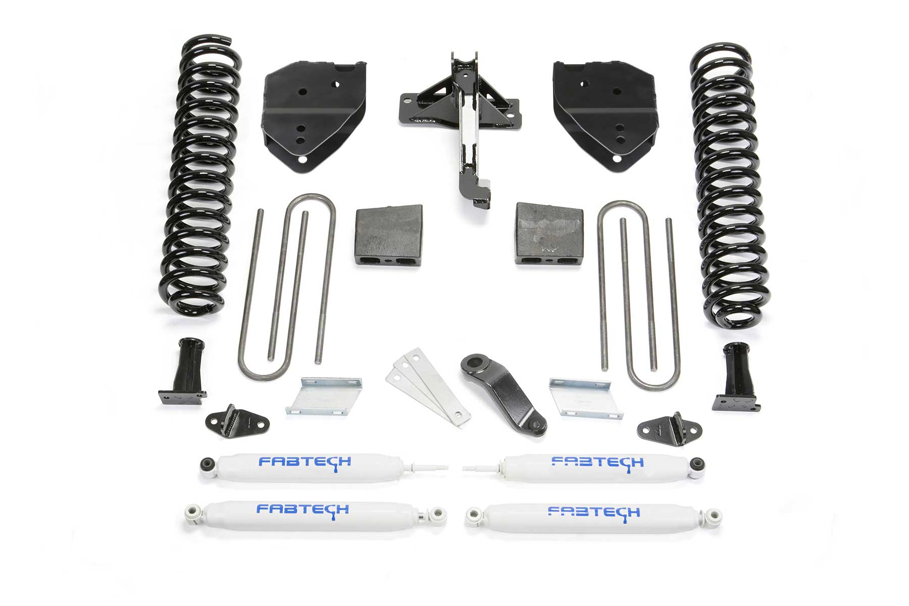 6" BASIC SYS W/PERF SHKS 17-21 FORD F250/F350 4WD DIESEL. by Fabtech
