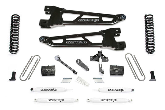 6" RAD ARM SYS W/COILS & PERF SHKS 17-21 FORD F250/F350 4WD DIESEL. by Fabtech