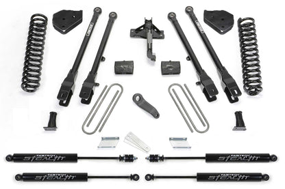 6" 4LINK SYS W/COILS & STEALTH 17-21 FORD F250/F350 4WD DIESEL. by Fabtech