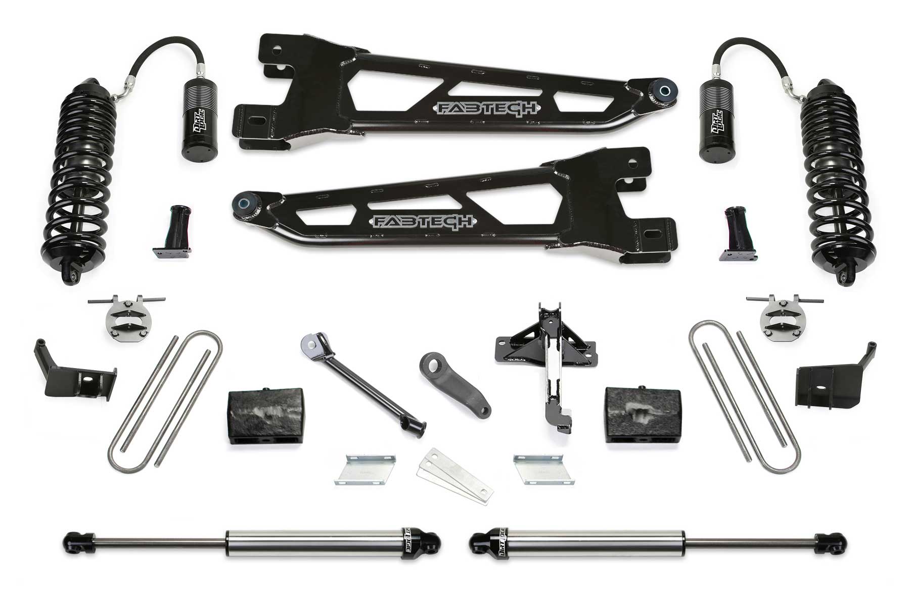 6" RAD ARM SYS W/ 4.0 & 2.25 17-21 FORD F250/F350 4WD DIESEL. by Fabtech