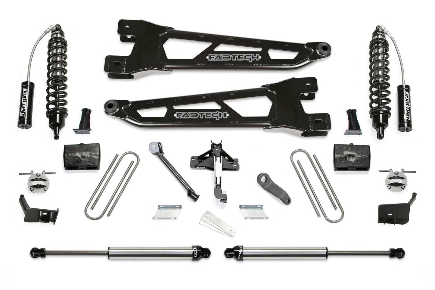 6" RAD ARM SYS W/ 2.5 & 2.25 17-21 FORD F250/F350 4WD DIESEL. by Fabtech