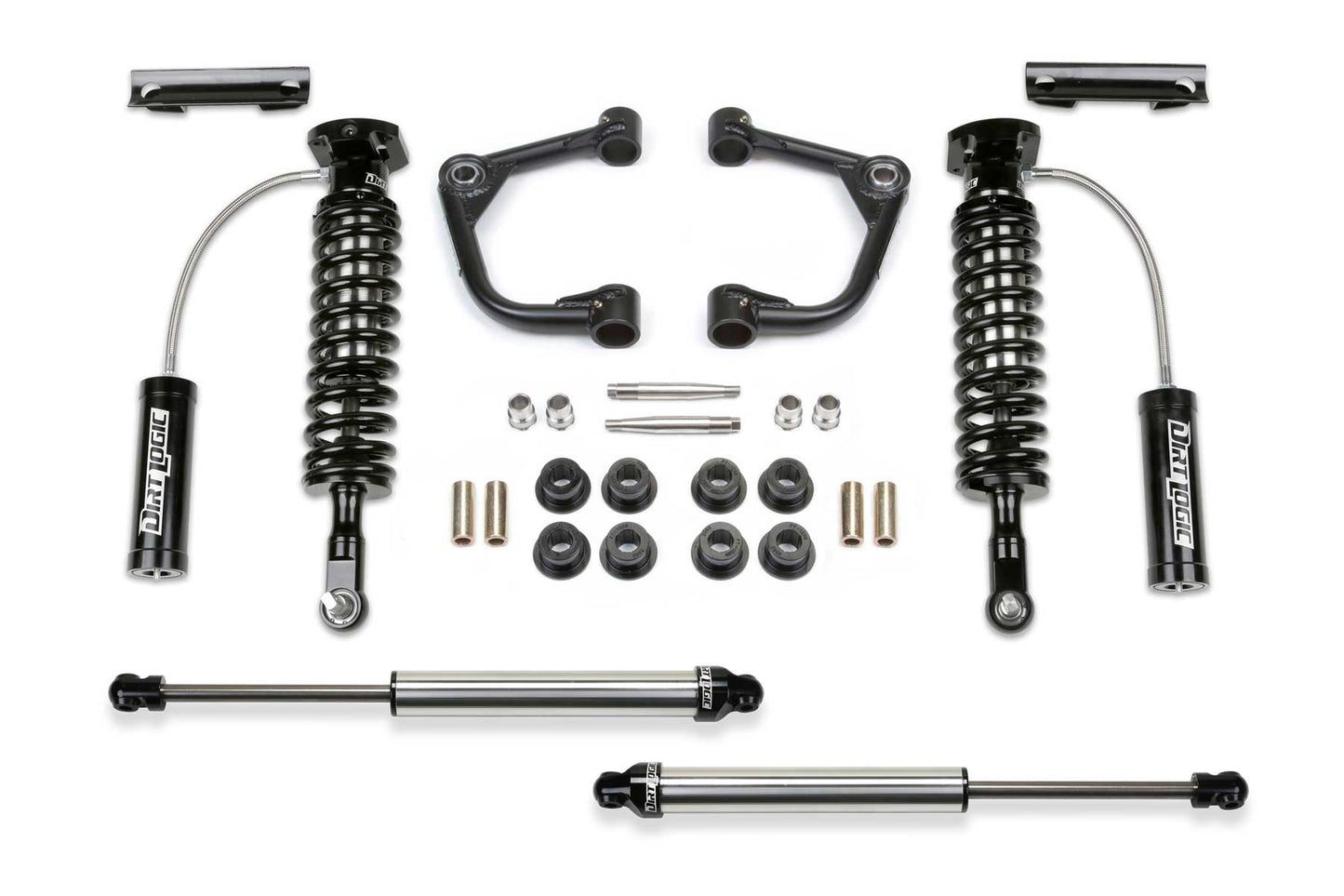 2" UNIBALL UCA SYS W/ DL 2.5 RESI & 2.25 15-20 FORD F150 4WD. by Fabtech
