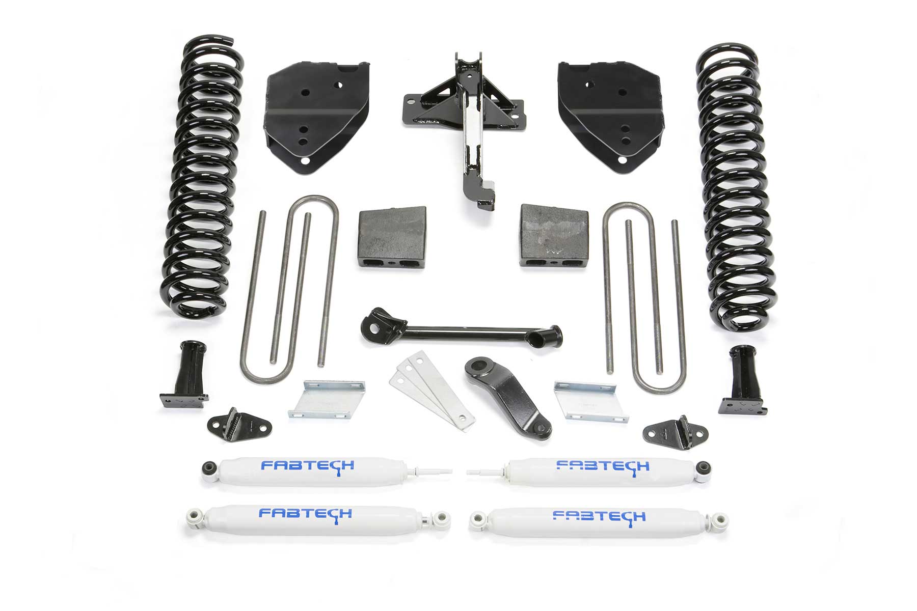 4" BASIC SYS W/PERF SHKS 17-21 FORD F250/F350 4WD GAS. by Fabtech