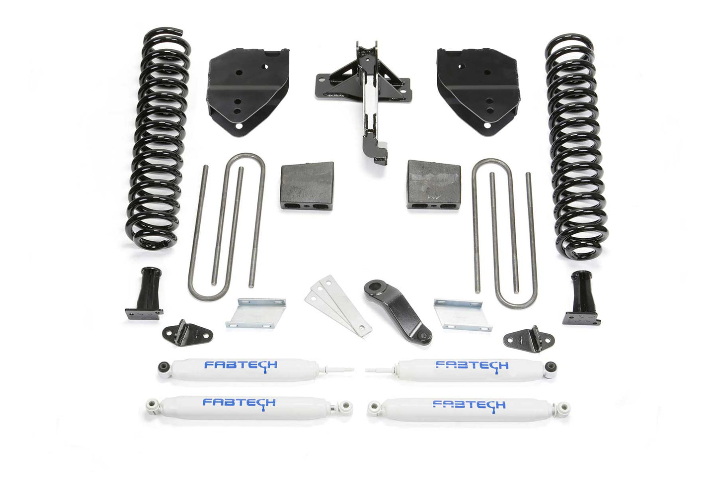 6" BASIC SYS W/PERF SHKS 17-21 FORD F250/F350 4WD GAS. by Fabtech