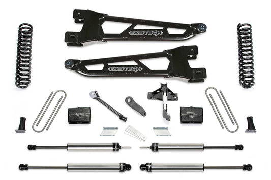 6" RAD ARM SYS W/COILS & DLSS SHKS 17-21 FORD F250/F350 4WD GAS. by Fabtech