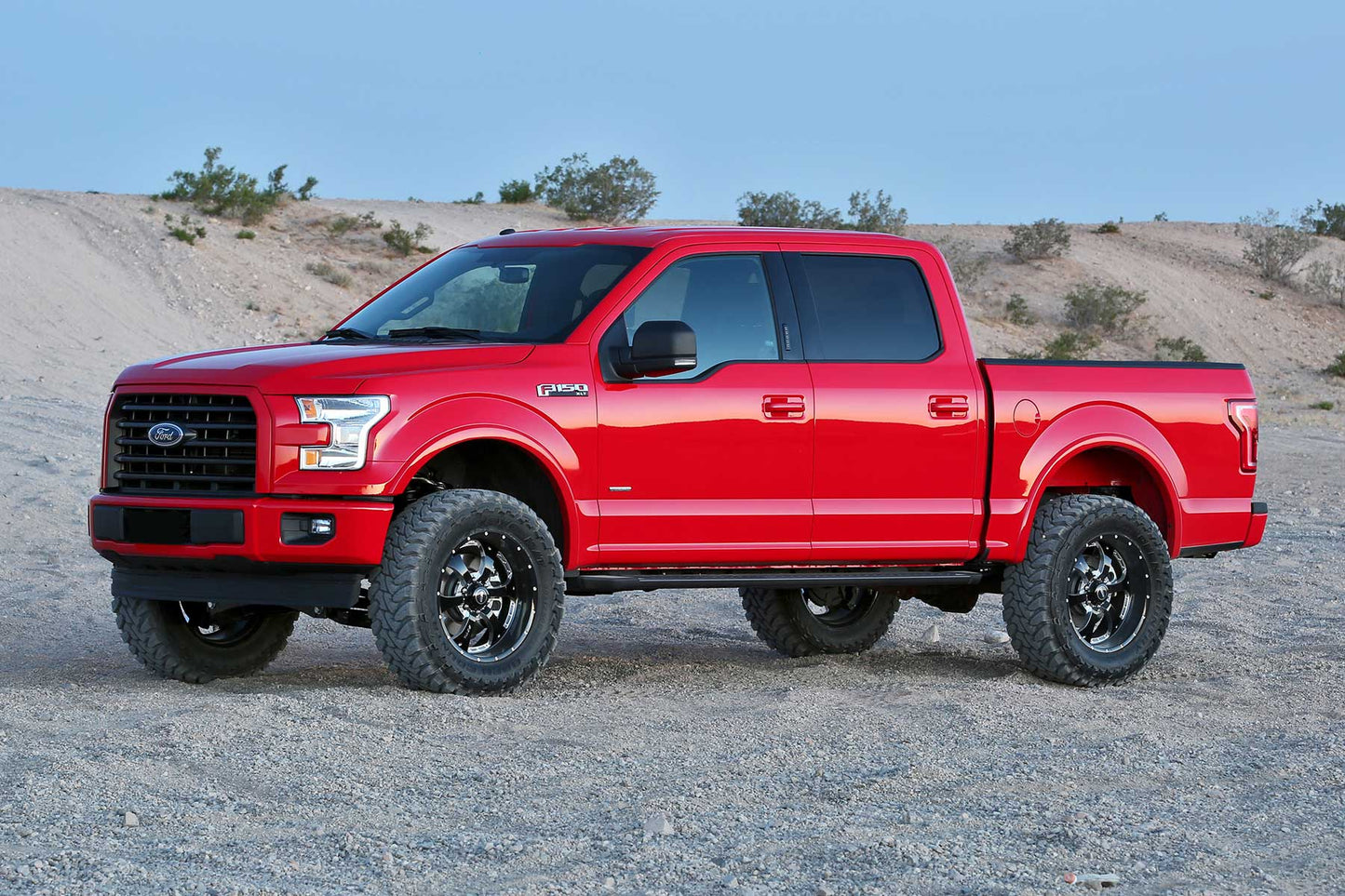 4" BASIC SYS W/ RR STEALTH 2015-20 FORD F150 2WD. by Fabtech
